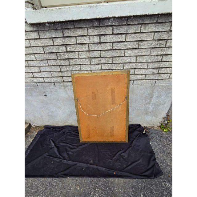 1940 Gilded Hollywood Wall Mirror. For Sale - Image 10 of 15