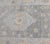 2020s Turkish Oushak Rug With Soft Gray Field and Pale Blue Medallion For Sale - Image 5 of 12