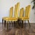 Designer 1970s Velvet Striped High Back Chairs For Sale - Image 4 of 15