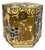 Austrian Modern, Storage Box, Gustav Klimt Style Wallpaper, 20th C. For Sale