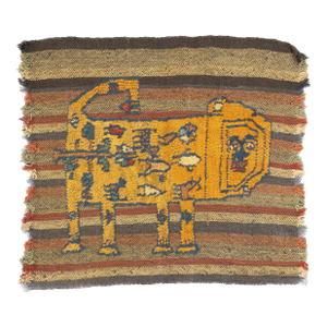 Antique Handwoven Gabbeh Palas Textile Art