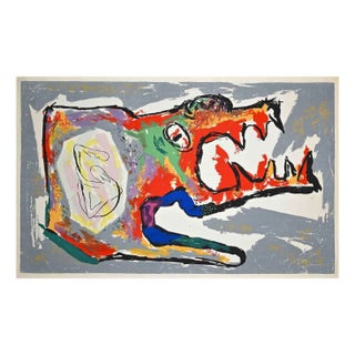 Henry Miller, Abstract Composition, Original Screen Print, 1947 For Sale