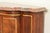 Baker Furniture Italian Provincial Carved Cherry Wood, Parcel Gilt, and Marble Top Demilune Sideboard or Bar Cabinet For Sale - Image 9 of 16