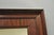 Antique American Empire Crotch Mahogany Wood Frame Rectangular Wall Mirror For Sale In Philadelphia - Image 6 of 14
