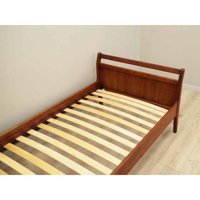 1970s Danish Teak Bed, Denmark, 1970s For Sale - Image 5 of 11