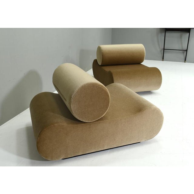 Corbi Lounge Chairs in Mohair by Klaus Uredat for Cor, Germany, 1969, Set of 2 For Sale - Image 12 of 18