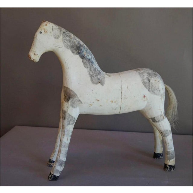 19th Century Swedish Painted Horse For Sale - Image 4 of 5