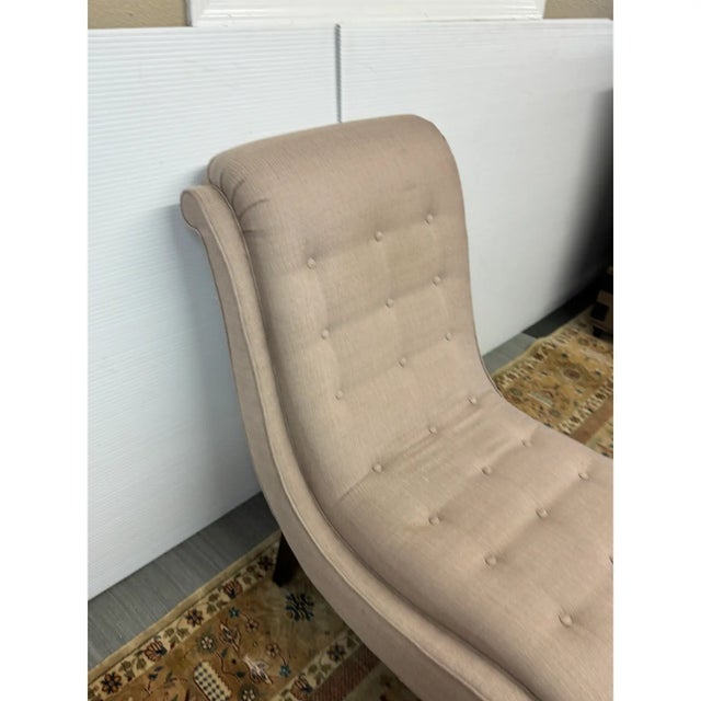 Contemporary Lounge Chair + Ottoman, Set For Sale - Image 9 of 10