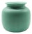 Green Ceramic Vase with Matte Finish by Giovanni Gariboldi, Italy, 1960s For Sale