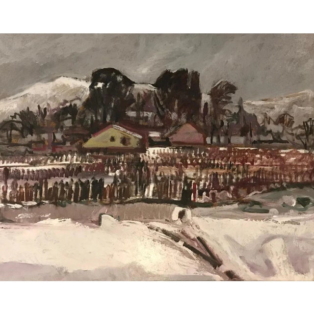 Jean Krillé, Tableau No. 73, Oil on Wood, 1980s For Sale - Image 7 of 7