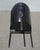 Vintage Costes Black Leather Seat Arm Chair ~ Club Chair by Philippe Starck For Sale - Image 13 of 13