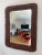 Wood Italian Mirror, 1960s For Sale - Image 7 of 7
