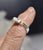 Vintage Artisan Hand Crafted Sterling Silver 14k Gold Modern Ring Sz 5.75 For Sale - Image 10 of 17