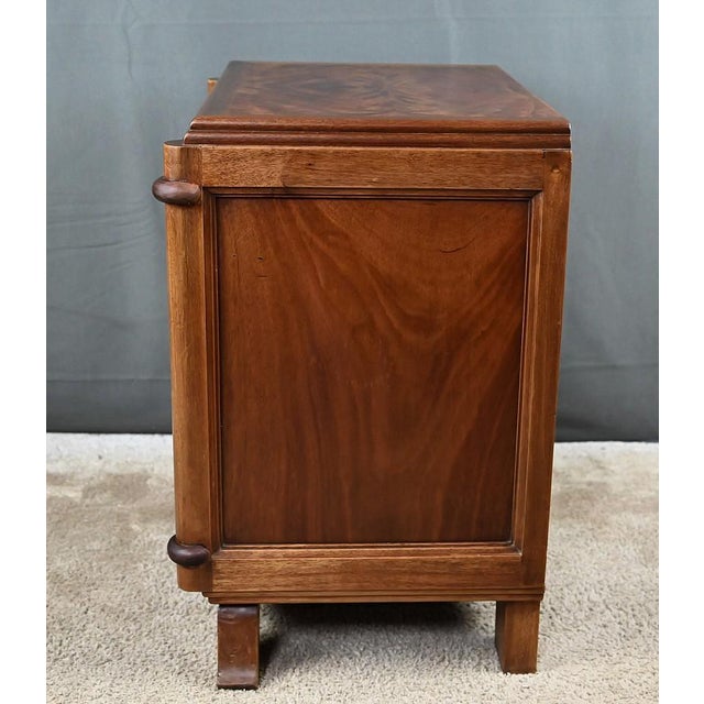 Small Art Deco Mahogany Living Room Cabinet, 1930 For Sale - Image 10 of 13