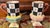 A highly collectible pair of early MacKenzie-Childs pedestal mugs, each individually dated to the mid-1990s and showcasing...