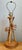 Vintage Rattan Loop Wood Lamp For Sale - Image 12 of 14