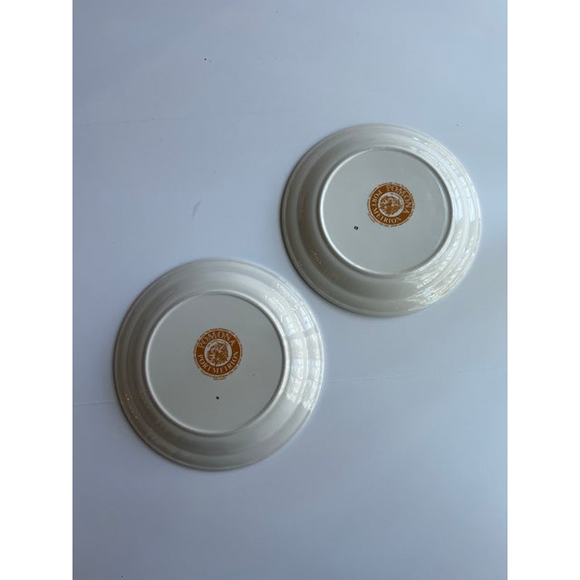 English Portmerion Pomona Salad Plates For Sale - Image 3 of 5