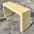 Late 20th Century Late 20th Century Vintage Boho Grasscloth Wrapped Console Table For Sale - Image 5 of 7