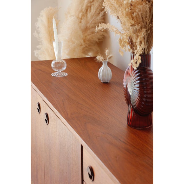 Vintage Scandinavian Teak Sideboard, 1960s For Sale - Image 12 of 17