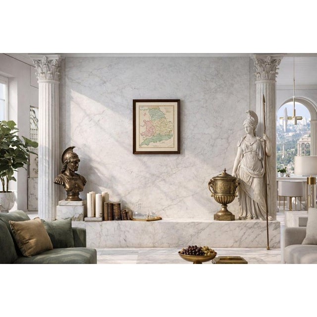 Early 19th Century Roman Britain Map with Ancient England and Wales by Wilkinson, 1817 For Sale - Image 5 of 11