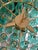 Italian 21st Century Poliedro Murano Glass Green Chandelier With Gold Metal Frame - a Pair For Sale - Image 3 of 7