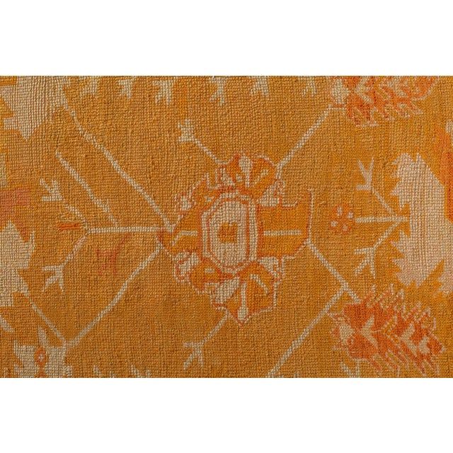 1930s Turkish Oushak Rug, For Sale - Image 4 of 10