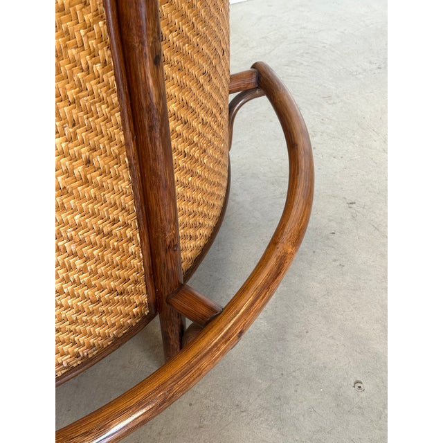 Bamboo Bar and Stools, Set of 3 For Sale - Image 16 of 18