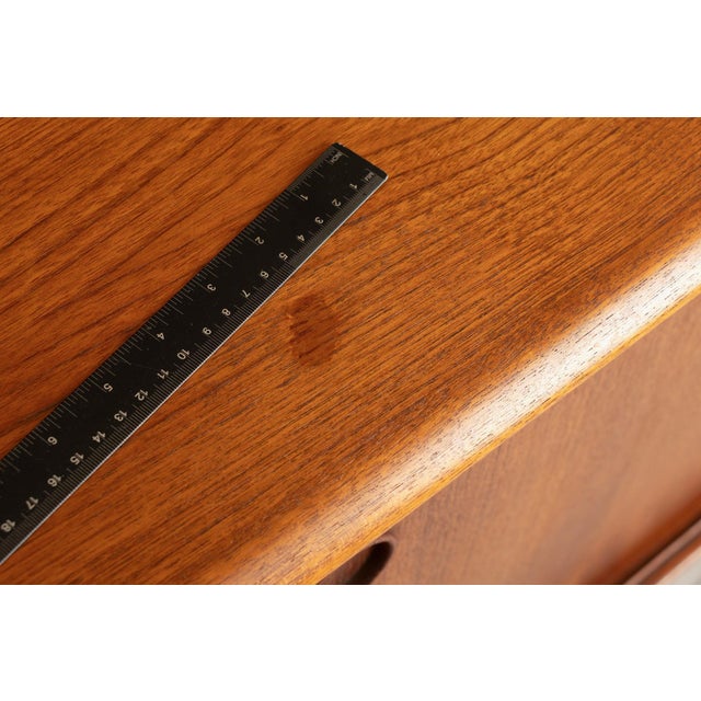 Mid-Century Danish Teak Sideboard by Arne Hovmand Olsen for Mogens Kold, 1960s For Sale - Image 13 of 14