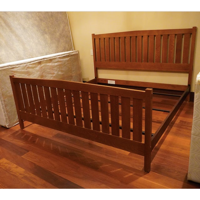 Stickley King Bed Finish 35 Chairish