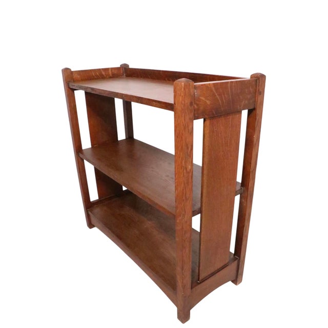 Arts and Crafts Mission Bookshelf by Limberts C. 1910 For Sale - Image 13 of 17