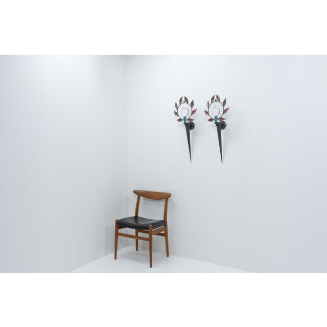 1990s Vintage Olympia Wall Sconces by Mark Brazier-Jones, 1990s, Set of 2 For Sale - Image 5 of 13