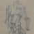 Cubist Style Female Studies of Life Drawings, Early 20th Century, Set of 2 For Sale - Image 11 of 13