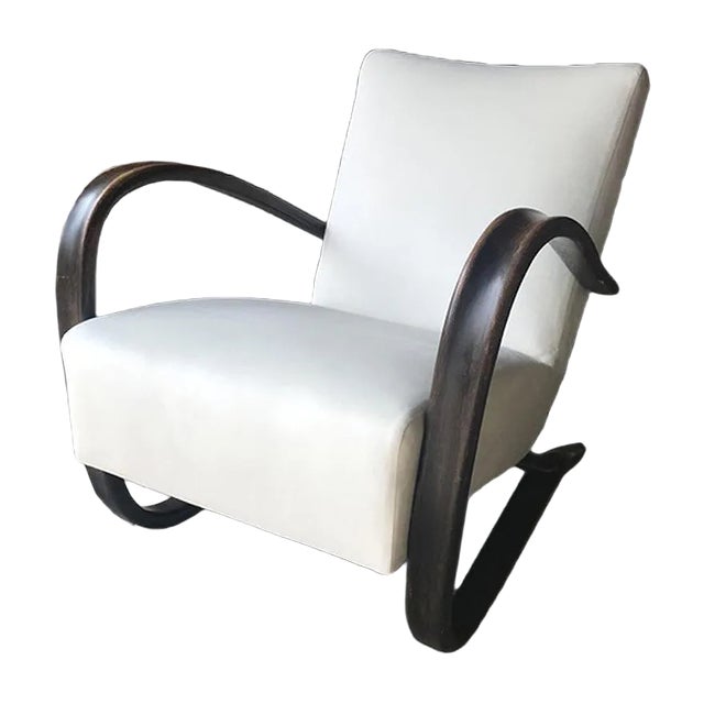 Model H 269 Lounge Chair by Jindrich Halabala, 1930s For Sale