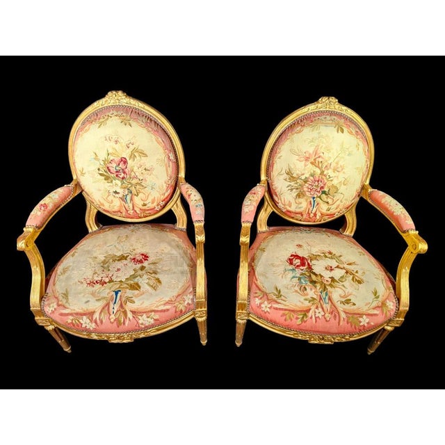 Set of 18th Century French Chairs by Claude Chevigny, 1700 For Sale - Image 4 of 15