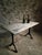 Antique French Marble Bistro Table with Cast Iron Base, 1920s For Sale - Image 11 of 18