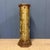 Large Antique Painted Earthenware Column with Golden Pheasants For Sale - Image 10 of 18