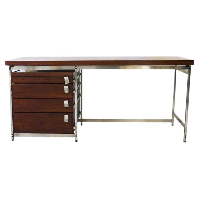 Writing Desk by Jules Wabbes for Foncolin, 1957 For Sale
