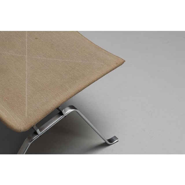 PK22 Chair in Canvas attributed to Poul Kjærholm for EKC, Denmark, 1956 For Sale - Image 15 of 18