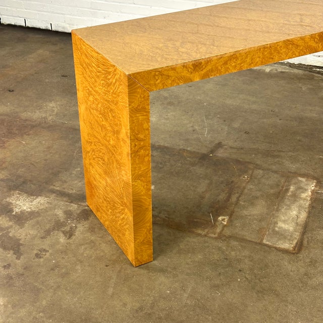 Console Table with Burlwood from Selva For Sale - Image 10 of 11