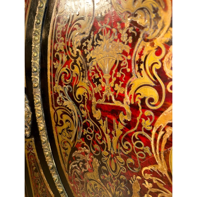 Napoleon III Boulle Marquetry Side Cabinet Mid-19th Century For Sale - Image 10 of 18