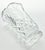 1980s Vintage Tulip Flared Scalloped Footed Crystal Vase For Sale - Image 5 of 7