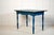 Wood Northern Swedish Blue Country Table For Sale - Image 7 of 14