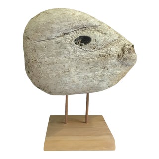 1970s Vintage Mounted Driftwood Sculpture For Sale
