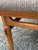 Brown Pair of Oversized Lane Mid-Century Modern Walnut Ottomans For Sale - Image 8 of 12