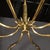 Mid-Century Polished Brass 8-Arm Sculptural Chandelier by Oscar Torlasco For Sale - Image 12 of 17