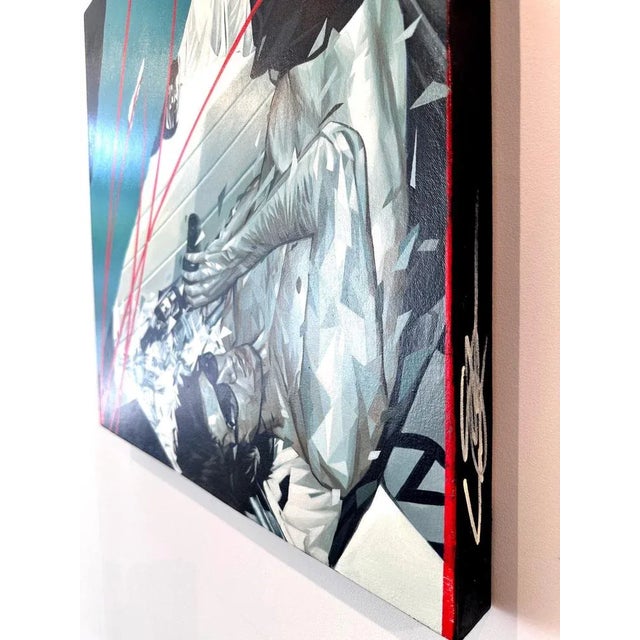 Ian Shults, Confessions of the Most Interesting Man, Oil on Panel, 2024 For Sale - Image 6 of 8