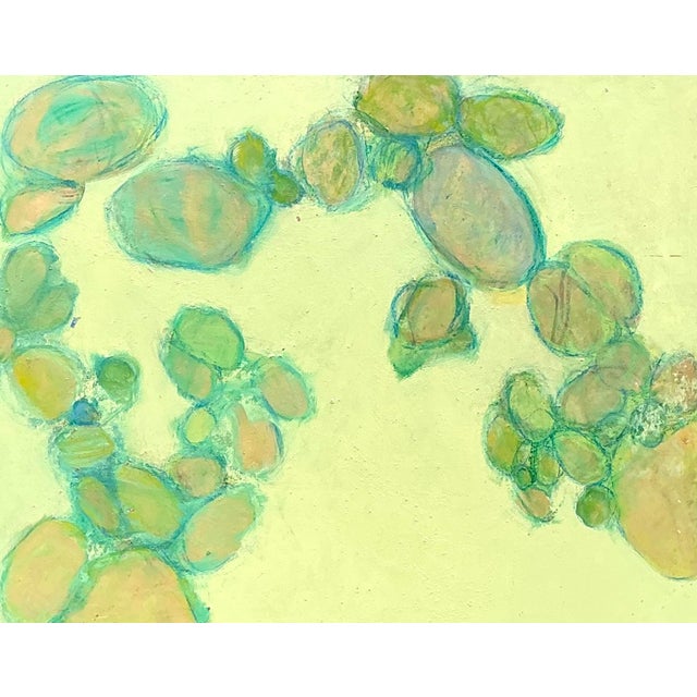 Contemporary Vintage Original Abstract Oil on Canvas For Sale - Image 3 of 12