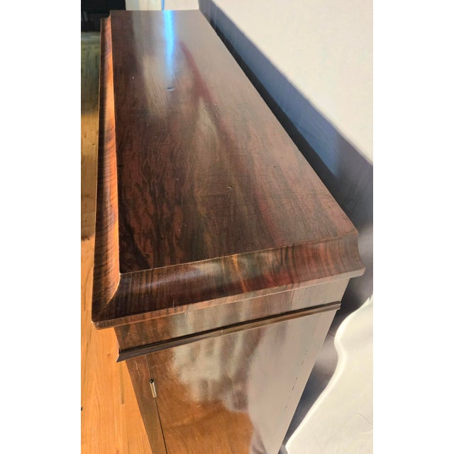 Late 19th Century "Louis" - A Victorian Rosewood Marquetry Cabinet. For Sale - Image 4 of 12