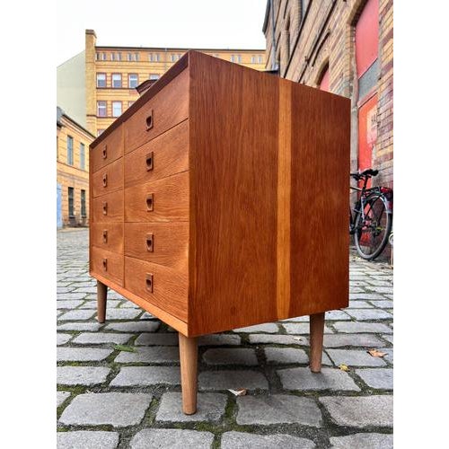 Double Chest of Drawers in Oak from Brouer Møbelfabrik For Sale - Image 9 of 11