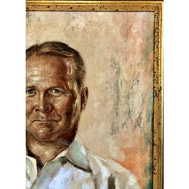 Late 20th Century Late 20th-Century Portrait of a New Mexico Man, by Dirk Van Driest For Sale - Image 5 of 10